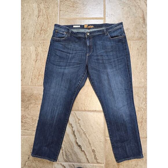 Kut Plus Jeans Catherine Slim Boyfriend Size 16W - Picture 7 of 7